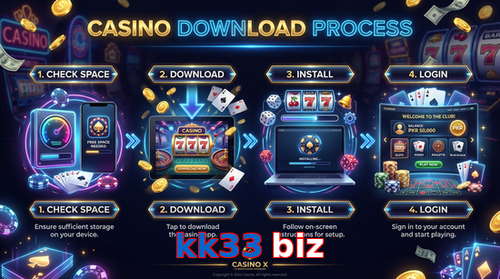 Game list for Kk33 Biz download section