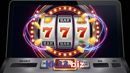 Main screen of Kk33 Biz slots page for PK players